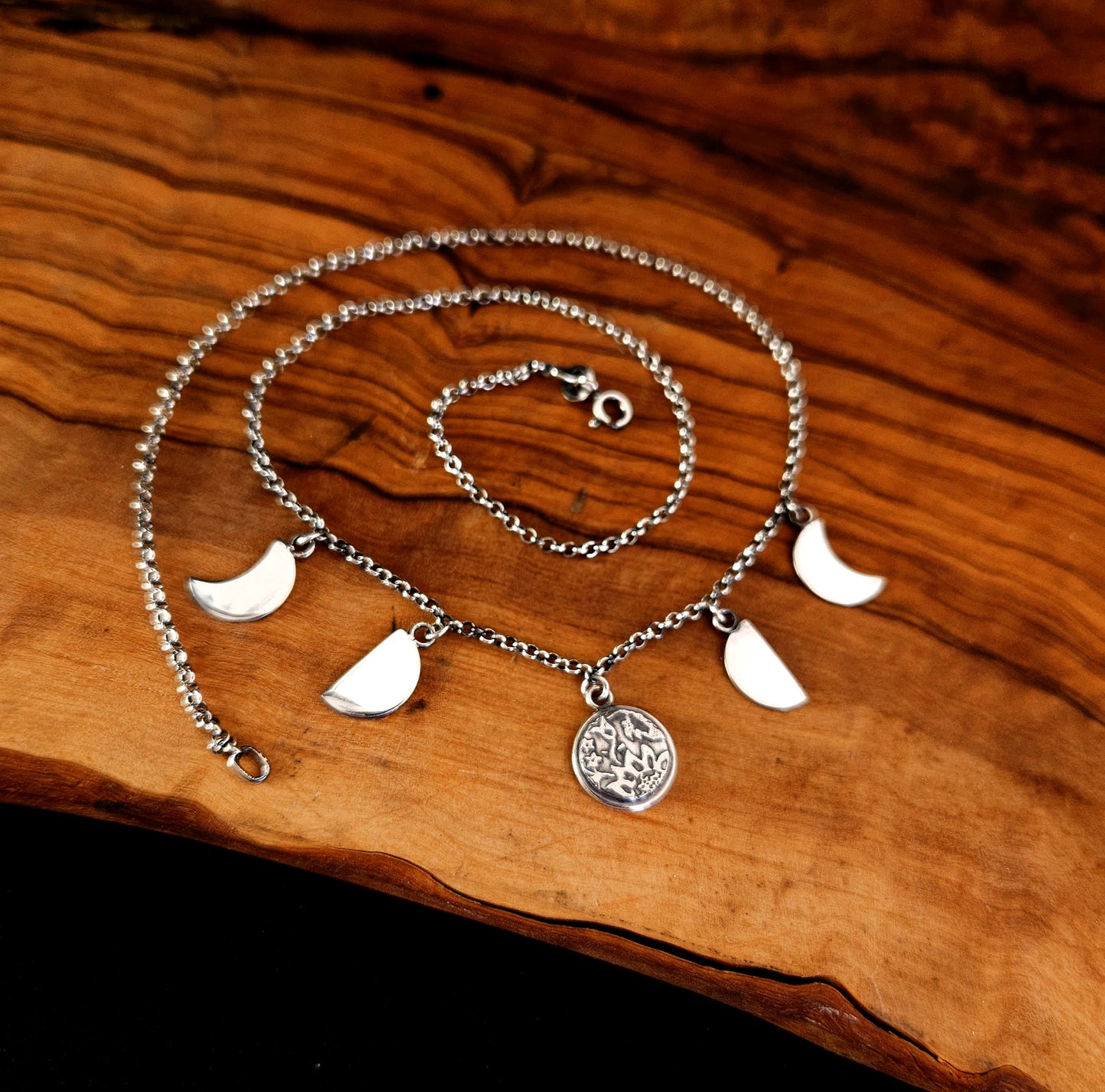 Collier Phases Lunaires