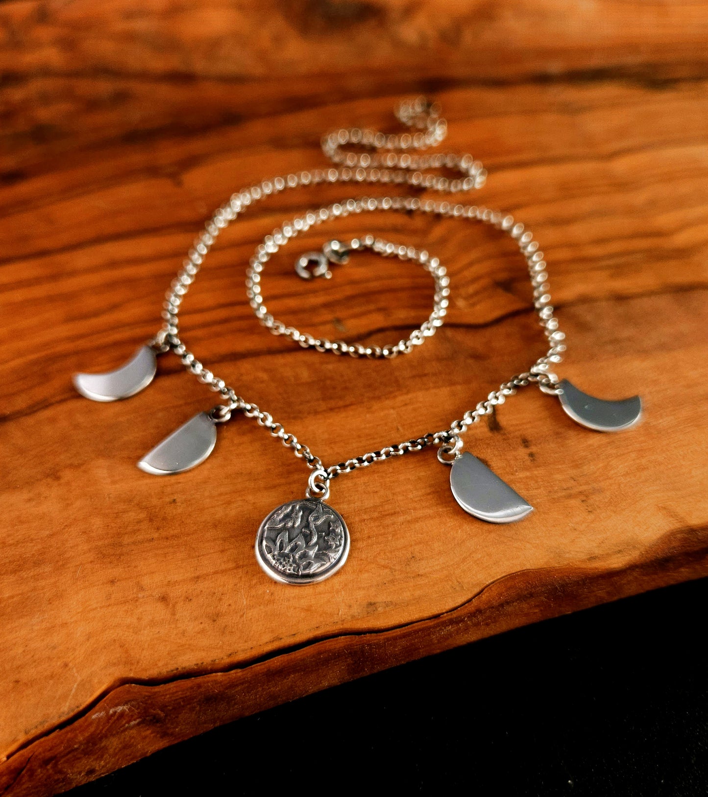Collier Phases Lunaires