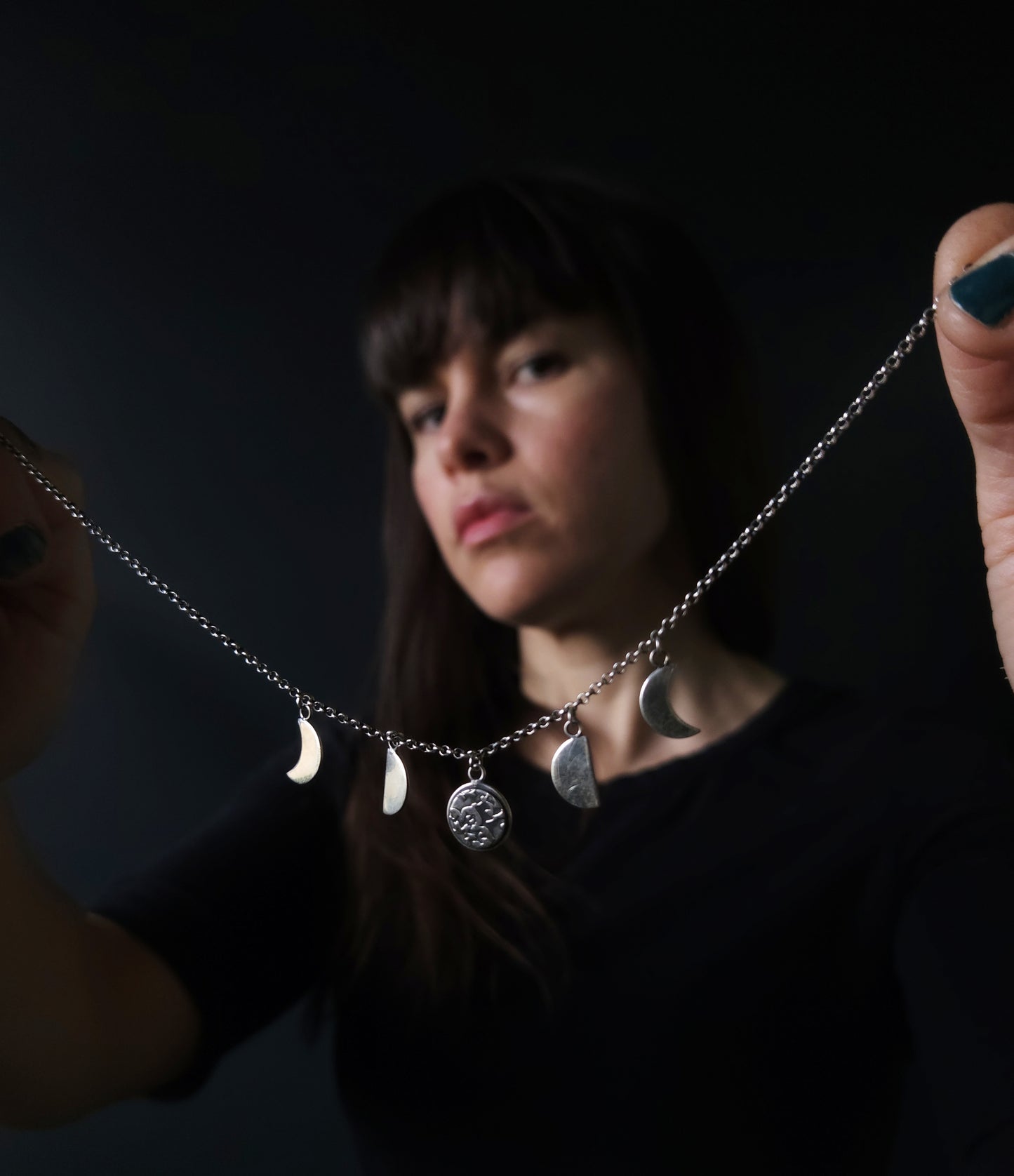 Collier Phases Lunaires