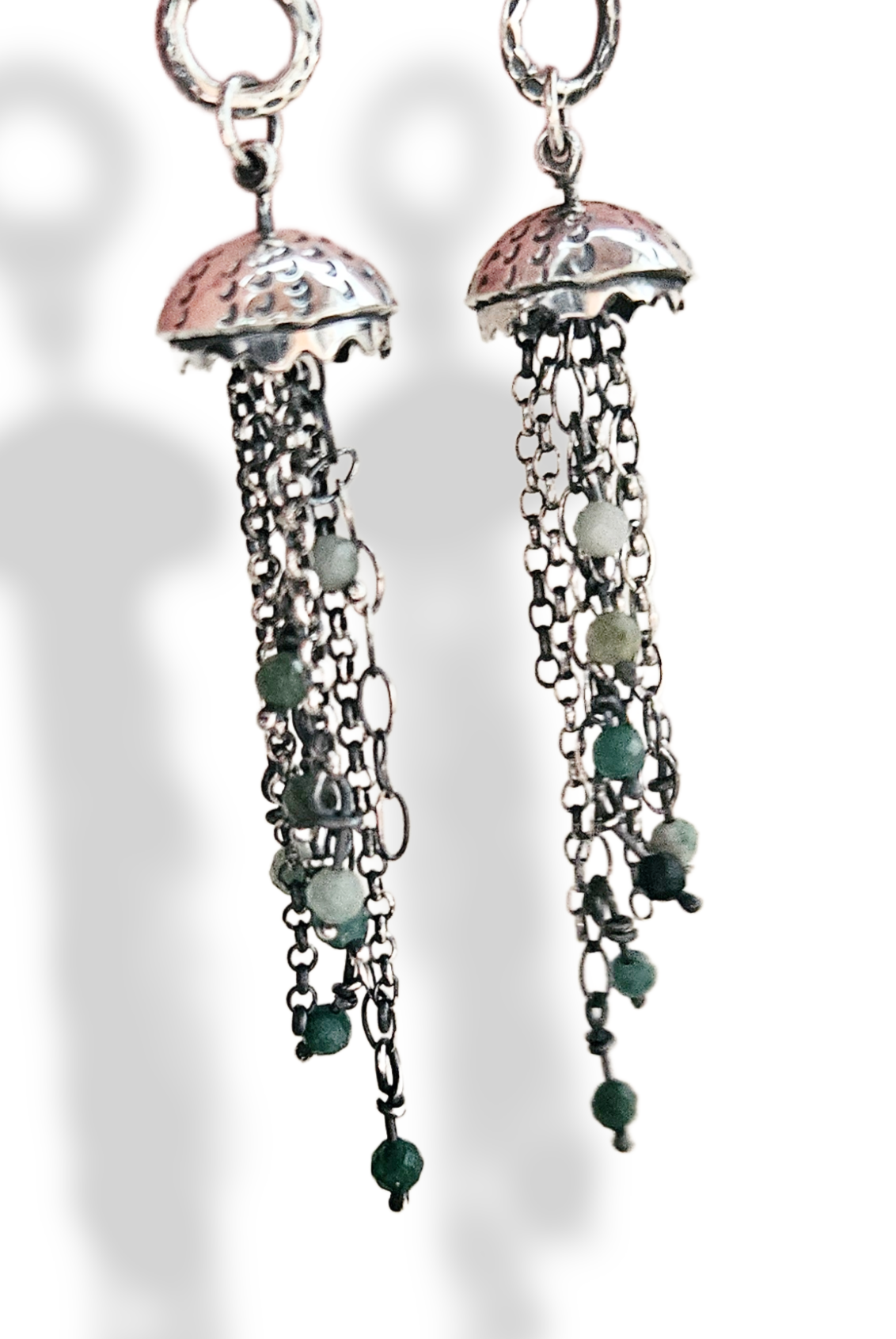 Boucles d'oreilles Méduse
