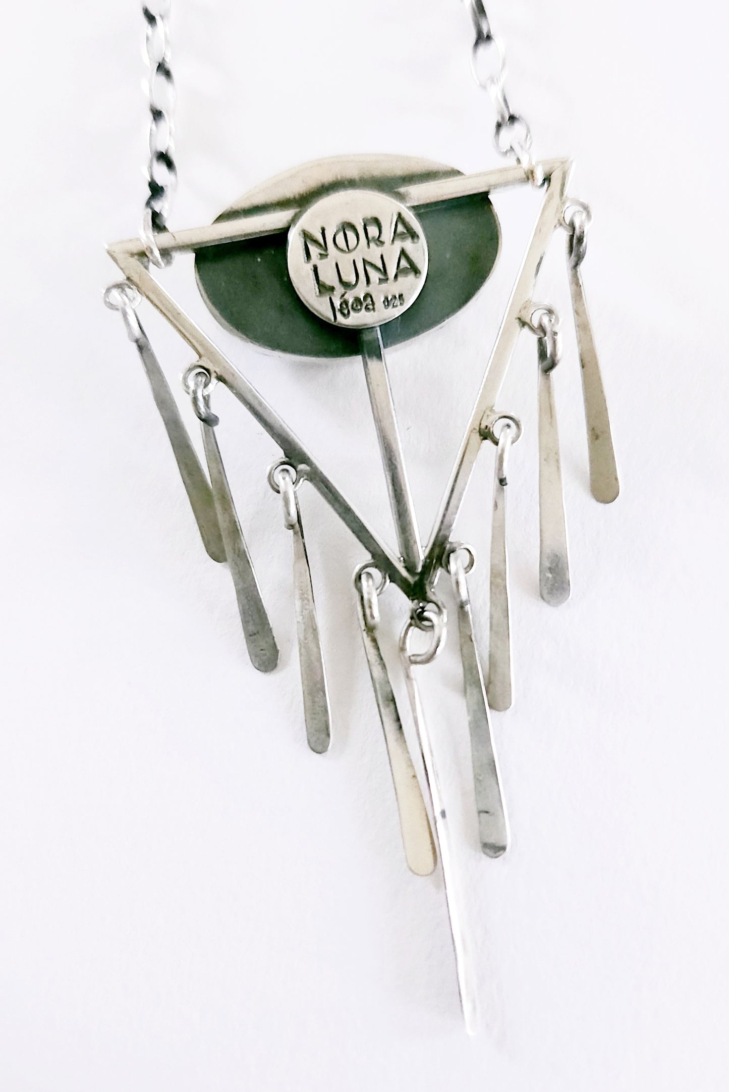 Eiira, pendentif en argent Sterling et variscite