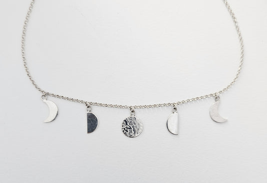 Collier Phases Lunaires